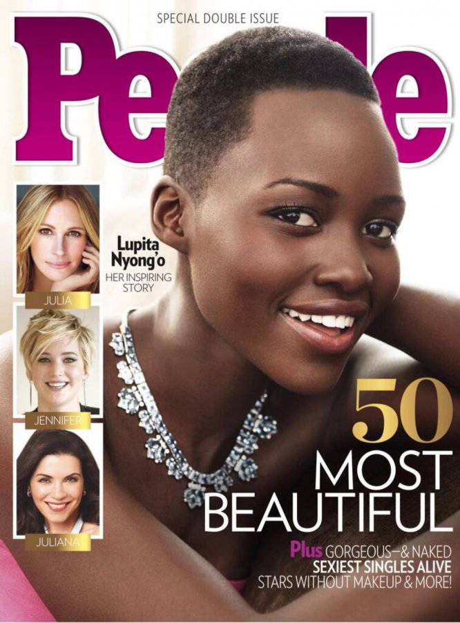 lupita nyong’o people magazine’s most beautiful person of 2014