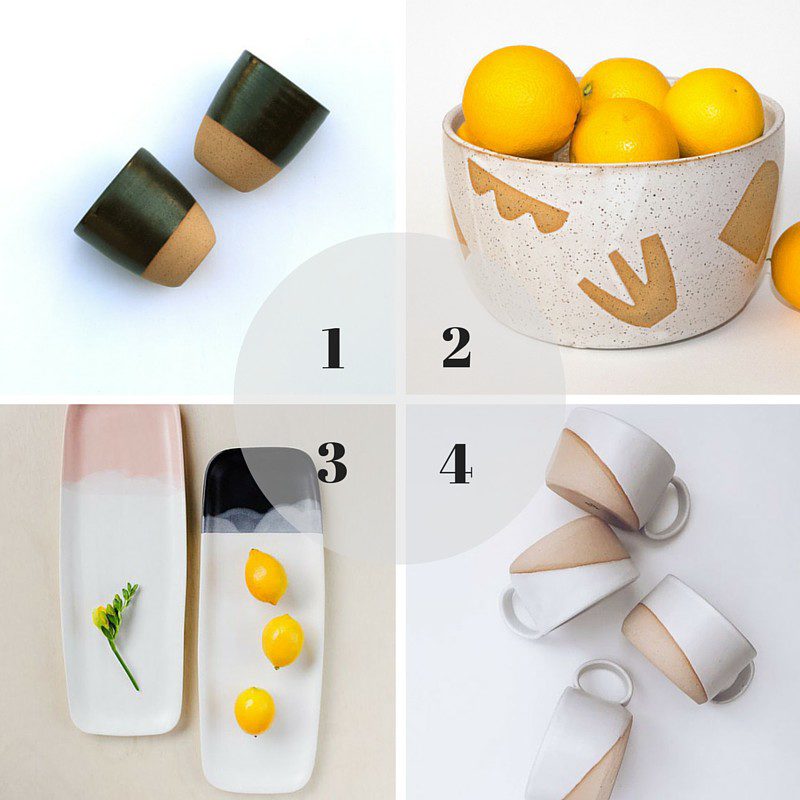 4 cool pottery pieces for everyday life