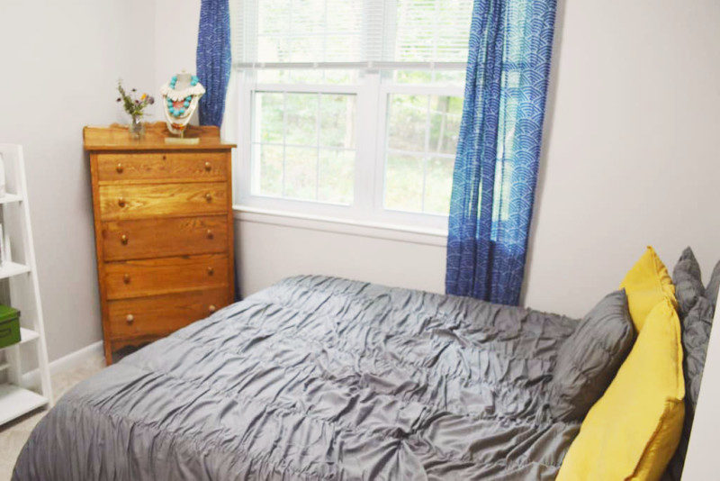 spare bedroom makeover with at home